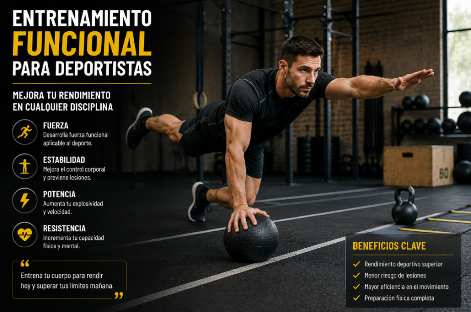 Entrenamiento funcional para distintos deportes